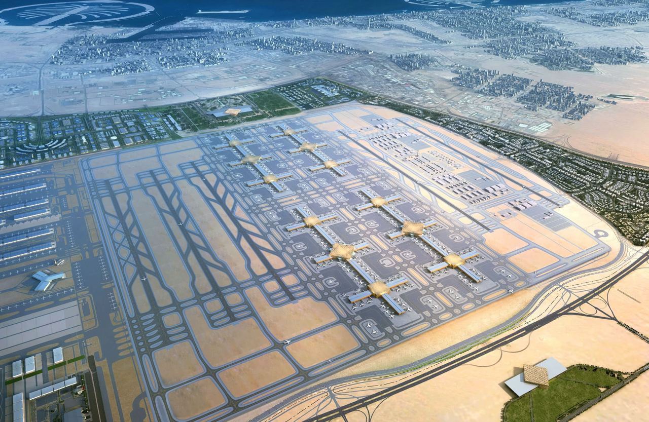 Новый терминал аэропорта Аль-Мактум