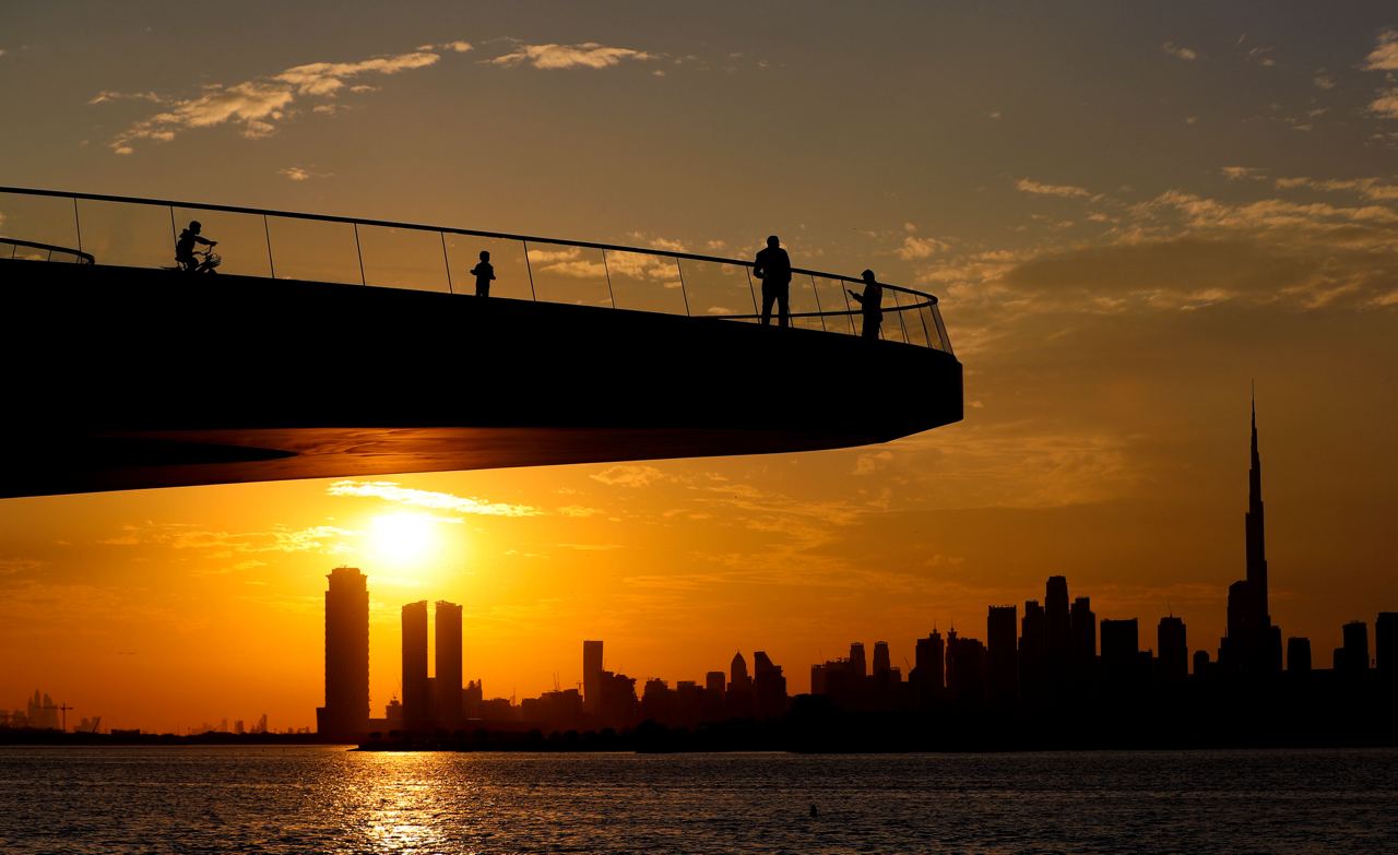 Смотровая площадка в Dubai Creek