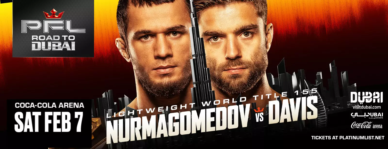 PFL Road To Dubai – Nurmagomedov vs Davis