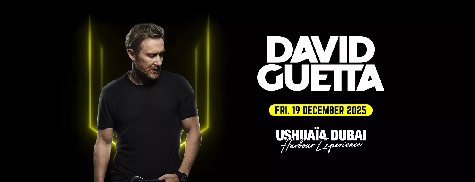 David Guetta выйдет на сцену Ushuaïa Dubai Harbour Experience 
