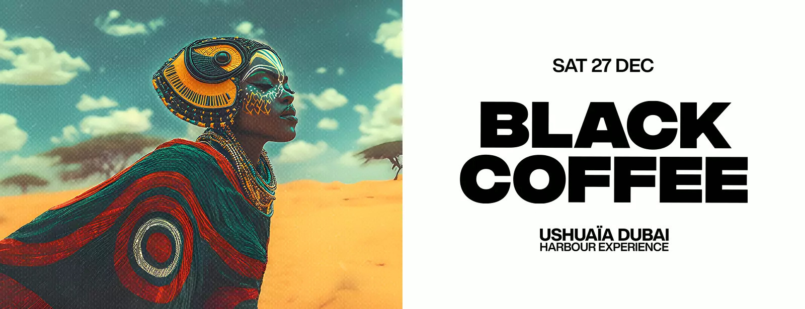 Black Coffee в Ushuaïa Dubai Harbour Experience 