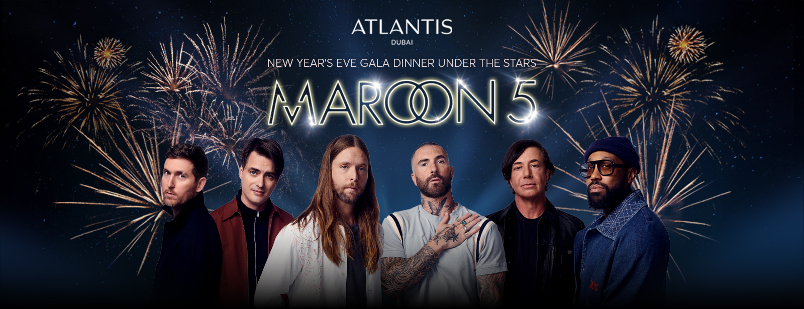 Maroon 5 в Atlantis The Palm