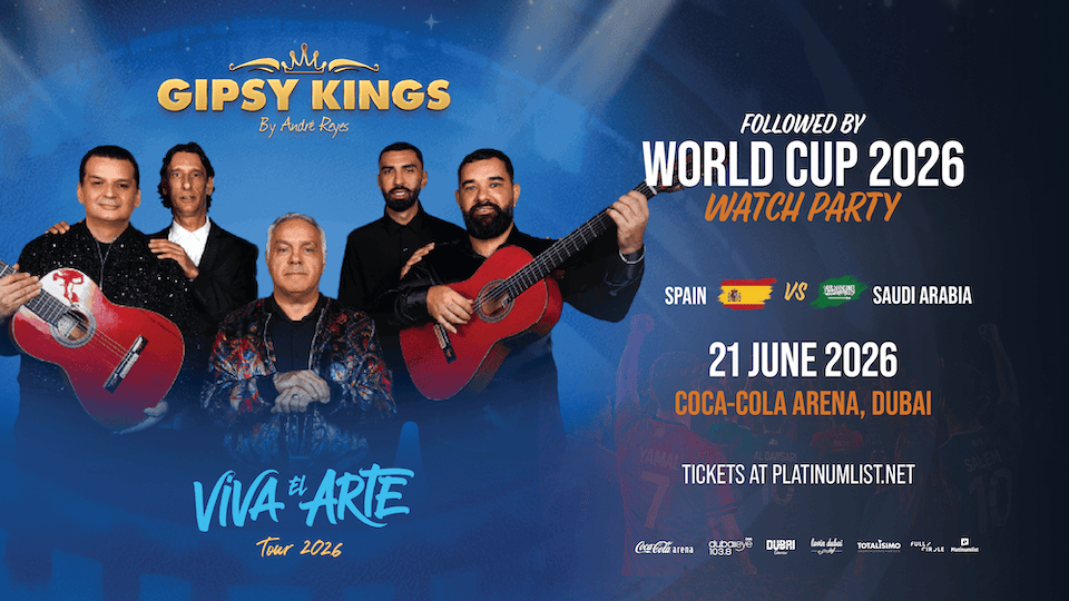 Gipsy Kings by André Reyes – World Cup Watch Party в Дубае