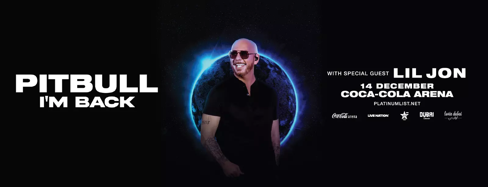 Pitbull с туром “I’m Back” в Coca-Cola Arena