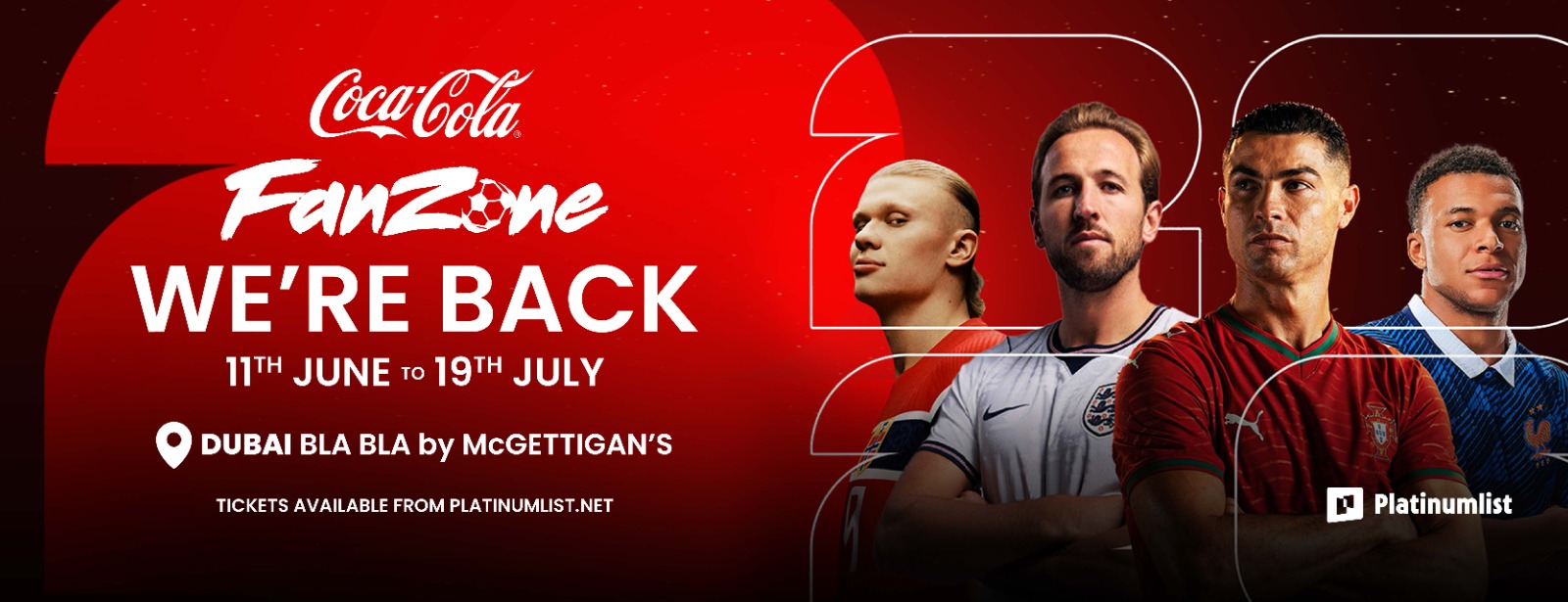 Coca‑Cola Fanzone by McGettigan’s at Bla Bla Dubai